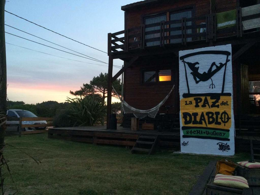 Cabanas La Paz Del Diablo Βίλα Punta Del Diablo Δωμάτιο φωτογραφία